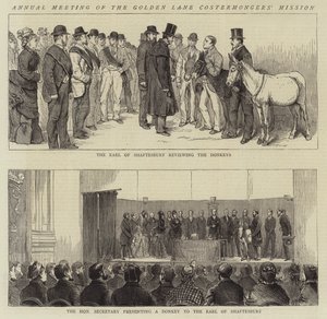 Årsmøde i Golden Lane Costermongers